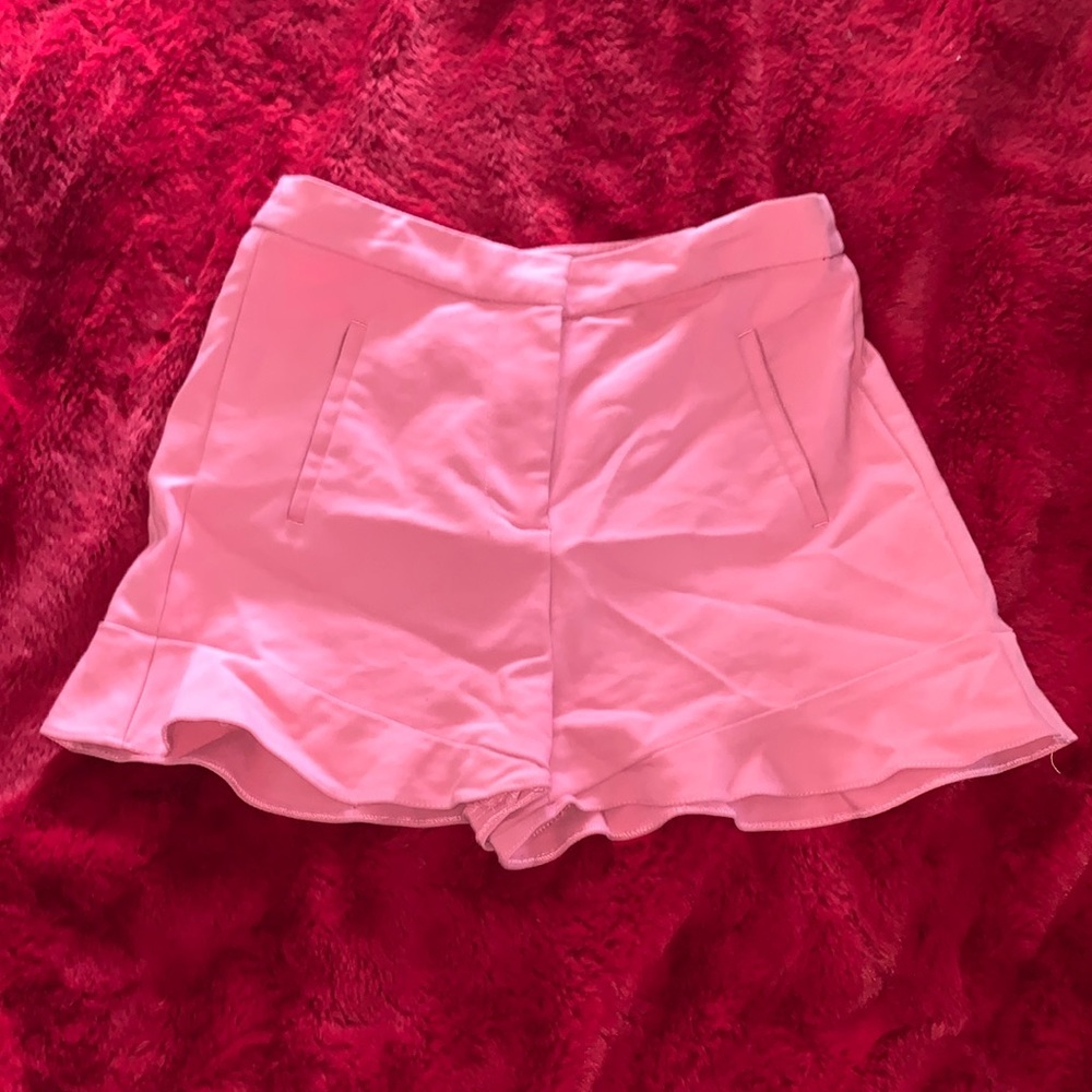 Pink high waisted Zara Shorts Retro